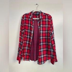 Men’s red flannel